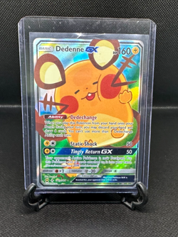 DEDENNE GX Pokemon Sun & Moon Unbroken Bonds Full Art 195a/214 - PACK FRESH! - Image 1