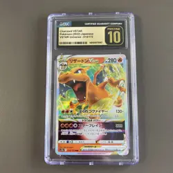2022 Pokemon Japanese Charizard VStar VStar Universe 014/172 CGC Pristine 10 - Image 1