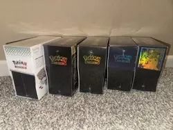 Pokemon Scarlett & Violet Prismatic Mega Evolution Black Bolt White Flare 5 ETB - Image 3