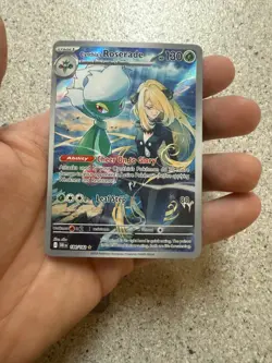 Pokemon Cynthia's Roserade Illustration Rare 184/182 Destined Rivals. NM CLEAN - Image 2