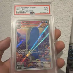 2025 POKEMON JPN SV9-BATTLE PARTNERS ART RARE #103 WAILORD PSA 10 - Image 1