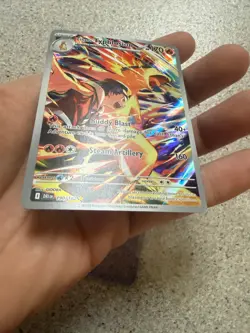 Ethan's Typhlosion 190/182 Illustration Rare SV10: Destined Rivals NM Pokemon - Image 3