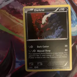 Pokemon TGC Darkrai Xy194 Black Star Promo Ultra Rare Holo Perfect Condition - Image 2