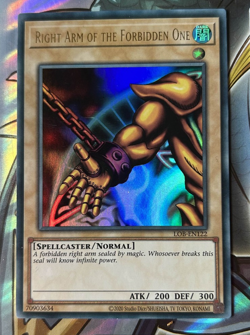 YuGiOh Exodia the Forbidden One Ultra Rare LOB-EN124 21 22 23 - 2020 Printing - Image 3