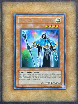 Yugioh Skilled White Magician DR1-EN119 Rare LP - Image 1