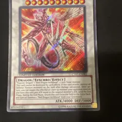 Yu-Gi-Oh! Majestic Red Dragon Limited Edition CT07-EN001 - Image 3
