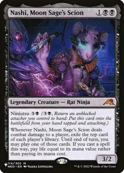 Nashi, Moon Sage's Scion ~ The List [ NearMint ] [ Magic MTG ] - Image 1