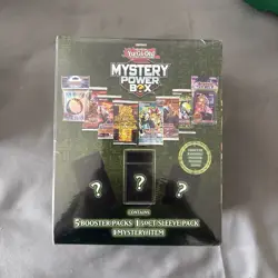 Yu-Gi-Oh Mystery Power Box Five Booster Packs 50 Ct Sleeve Mystery Item - Image 3
