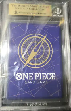 2025 One Piece EB03 English #061 Uta Manga Alternate Art BECKETT 9.5 - Image 2