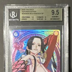 Namco Boa Hancock EB03-026 SP Foil One Piece Heroines Beckett 9.5 2026 - Image 1