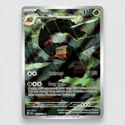Crustle 183/182 SV04: Paradox Rift Holo Illustration Rare Pokemon TCG NM - Image 1