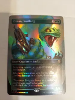 Ohran Frostfang (Borderless) Commander Masters Foil - Image 1