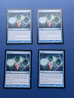 MTG Ponder X4: Core Set 2010 #68 - NM - Image 1
