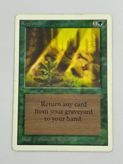 Regrowth - Unlimited Edition 1993 - MTG card [MP] - Image 1