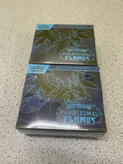 Pokemon TCG Phantasmal Flames Elite Trainer Box ETB - BRAND NEW - SEALED x 2 - Image 1