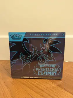 Pokemon TCG Phantasmal Flames ETB Elite Trainer Box New Sealed - Image 1