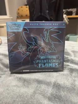 Pokemon TCG: Phantasmal Flames Elite Trainer Box ETB - New & Sealed - - Image 1
