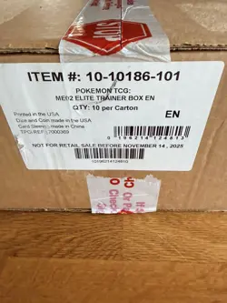 Pokemon TCG: Phantasmal Flames Elite Trainer Box ETB x 10 /Sealed Case Brand New - Image 1