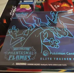 Pokemon TCG Phantasmal Flames Pokemon Center ETB Elite Trainer Box - NEW SEALED - Image 1