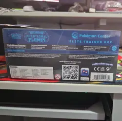 Pokemon TCG Phantasmal Flames Pokemon Center ETB Elite Trainer Box - NEW SEALED - Image 2
