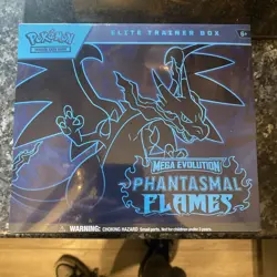 Pokemon TCG Phantasmal Flames Elite Trainer Box ETB NEW SEALED FAST SHIPPING 🚚✅ - Image 1