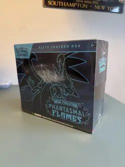 Pokemon TCG Phantasmal Flames Elite Trainer Box ETB NEW SEALED FAST SHIPPING 🚚✅ - Image 1