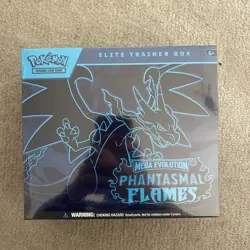 Pokemon TCG: Phantasmal Flames Elite Trainer Box ETB new and sealed - Image 1