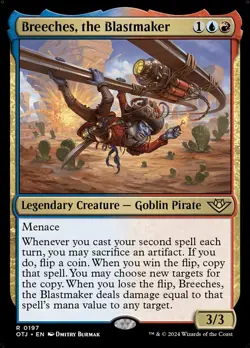 MTG Breeches, the Blastmaker ** Outlaws of Thunder Junction ** English (NM) - Image 1