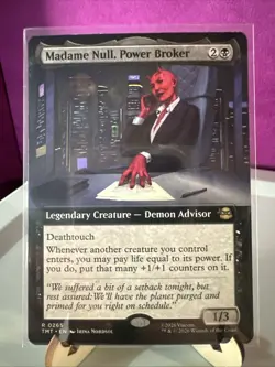Madame Null, Power Broker (Extended Art) Teenage Mutant Ninja Turtles Rare - Image 1