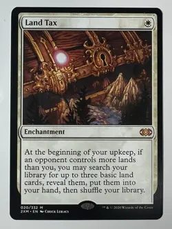 Land Tax Double Masters Mythic Enchantment 020 Magic: The Gathering MTG - Image 1