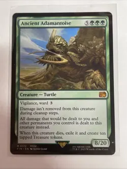 MTG Ancient Adamantoise Final Fantasy #0172 Mythic - Image 1