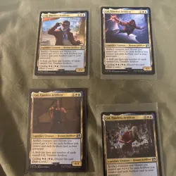 Cid, Timeless Artificer (0416)Final Fantasy Regular. Set of four - Image 1