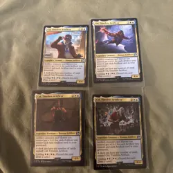 Cid, Timeless Artificer (0416)Final Fantasy Regular. Set of four - Image 2