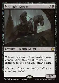 MTG Midnight Reaper ** Foundations ** English (NM) - Image 1