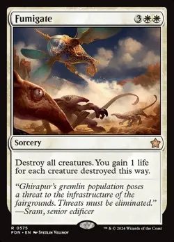 MTG Fumigate ** Foundations ** English (NM) - Image 1