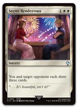Secret Rendezvous (0218) #218 (NM) Final Fantasy FIC Magic MTG - Image 1