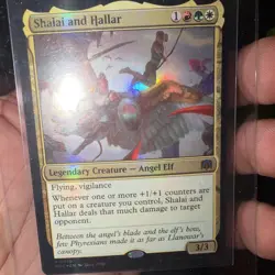 MTG Shalai and Hallar 0010 Foil Commander March of the Machine MOC 2021 Mythic - Image 1