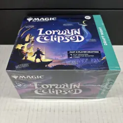 Magic The Gathering Lorwyn Eclipsed Draft Night Box Factory Sealed *Torn Plastic - Image 3