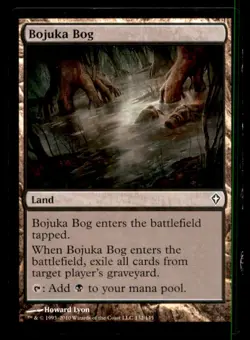 MTG Bojuka Bog LP Light Play Worldwake [5142] - Image 1