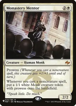 Monastery Mentor ~ The List [ NearMint ] [ Magic MTG ] - Image 1