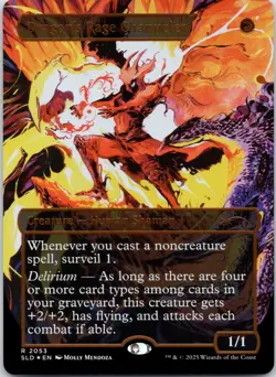 Dragon's Rage Channeler (Raised Foil) 2053 Secret Lair Drop Series NM FOIL MTG - Image 1