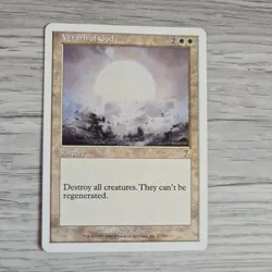 MTG Magic the gathering Wrath Of God NM Seventh edition - Image 1