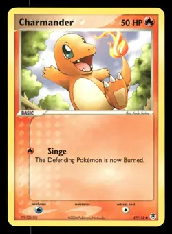 Charmander 57/112 FireRed & LeafGreen RG MP - Image 2