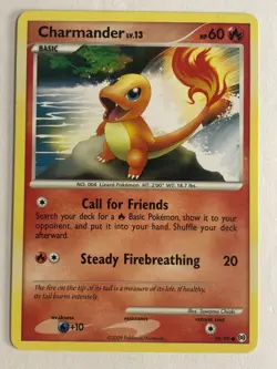Pokemon TCG Arceus Charmander LV.13 59/99 Light Played - Image 1