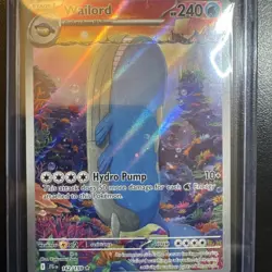 Wailord 162/159 Gold Star Mint Condition Amazing Art Tough Pokemon To Pull Mint - Image 3