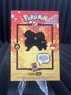 Arcanine #59 - Card Tops Pokedex Database 2024 - Pokemon Card NM - Image 2