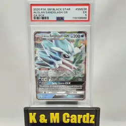 Pokemon - Alolan Sandslash GX - #SM236 - Graded PSA 5 - Image 1