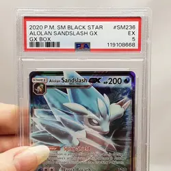 Pokemon - Alolan Sandslash GX - #SM236 - Graded PSA 5 - Image 3