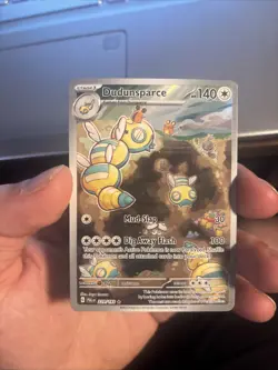 Dudunsparce Holo Illustration Rare Pokemon TCG Paldea Evolved Card 229/193 - Image 1