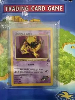 Pokemon Sabrina's Abra Black Star ⭐ Wotc Promo 19/53 2000 Vintage NEAR MINT 💎 - Image 1